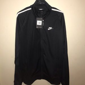 Black nike track jacket